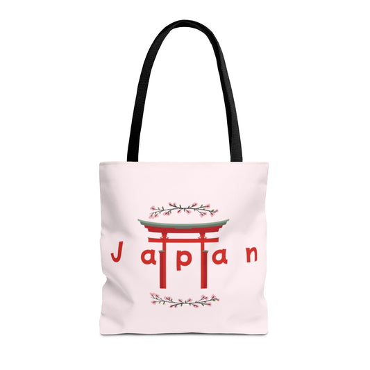 Japanese-Inspired Tote Bag - Sakura