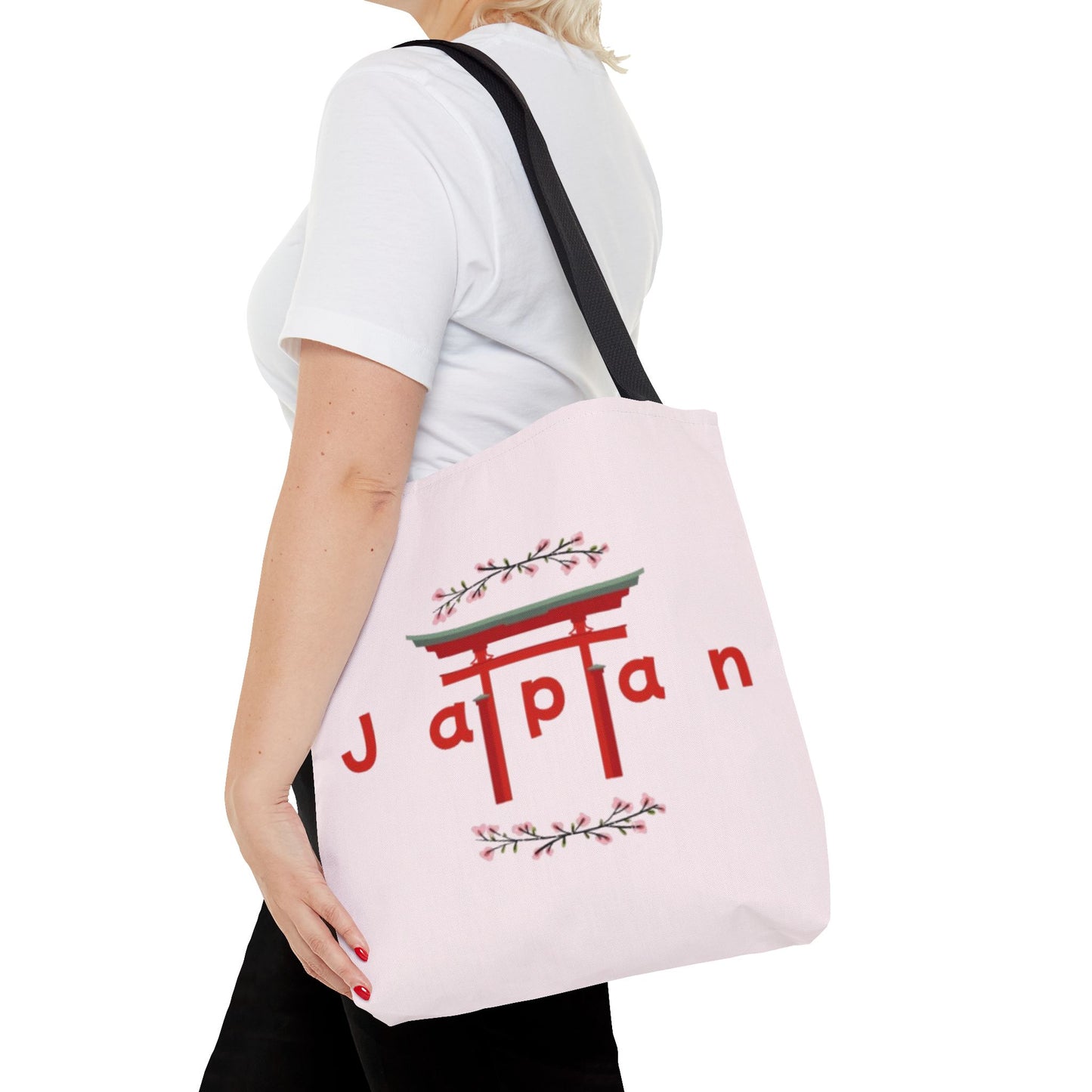 Japanese-Inspired Tote Bag - Sakura