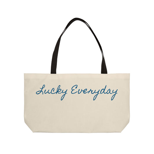 Lucky Everyday Weekender Tote Bag