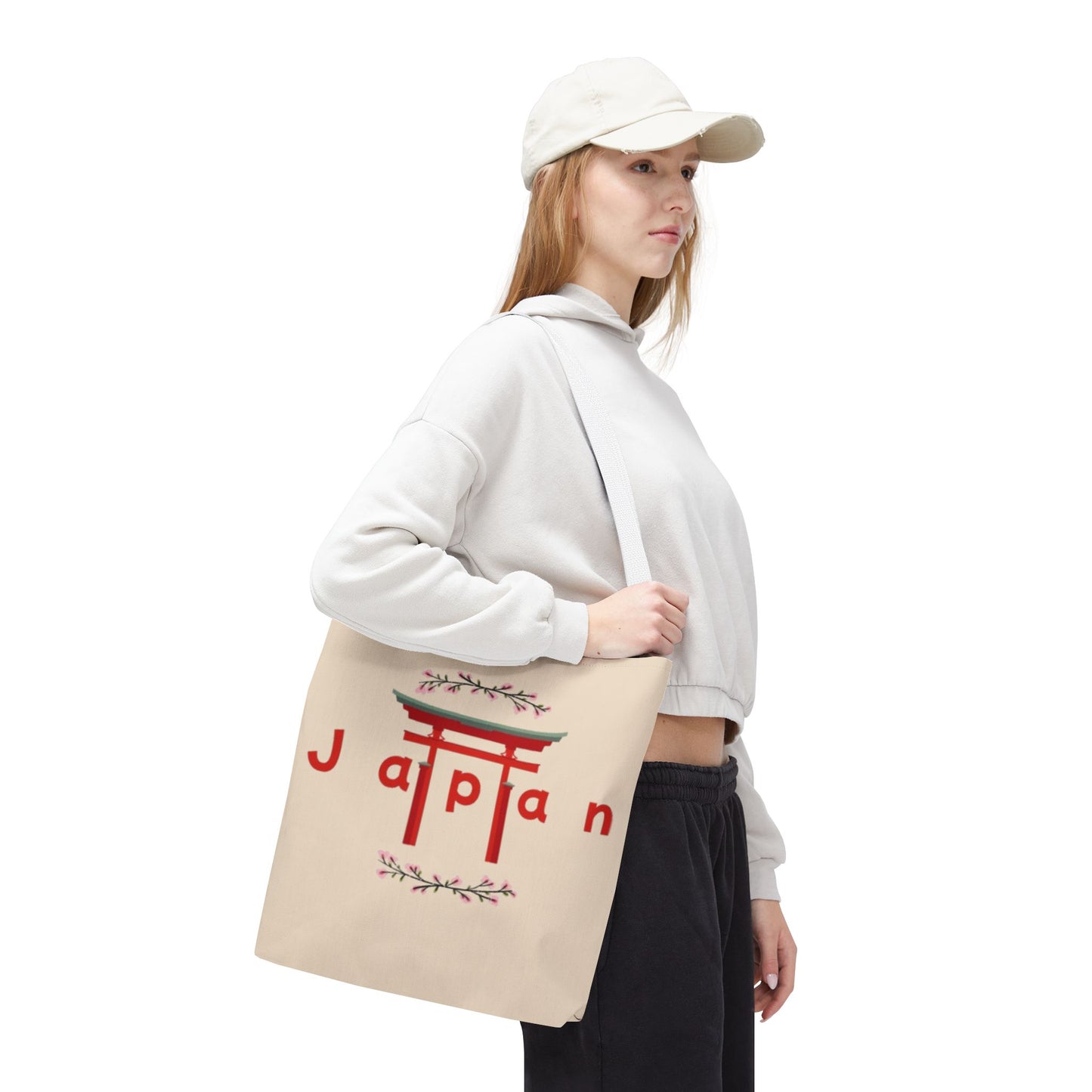 Japan-Inspired Tote Bag - Sand