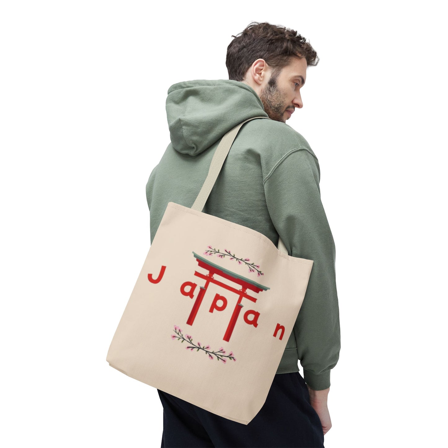 Japan-Inspired Tote Bag - Sand