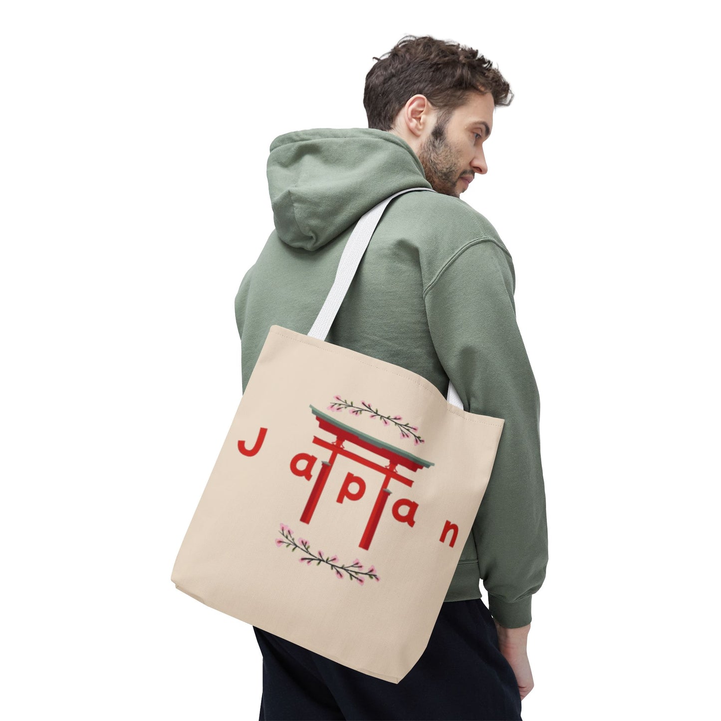 Japan-Inspired Tote Bag - Sand