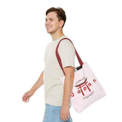 Japanese-Inspired Tote Bag - Sakura