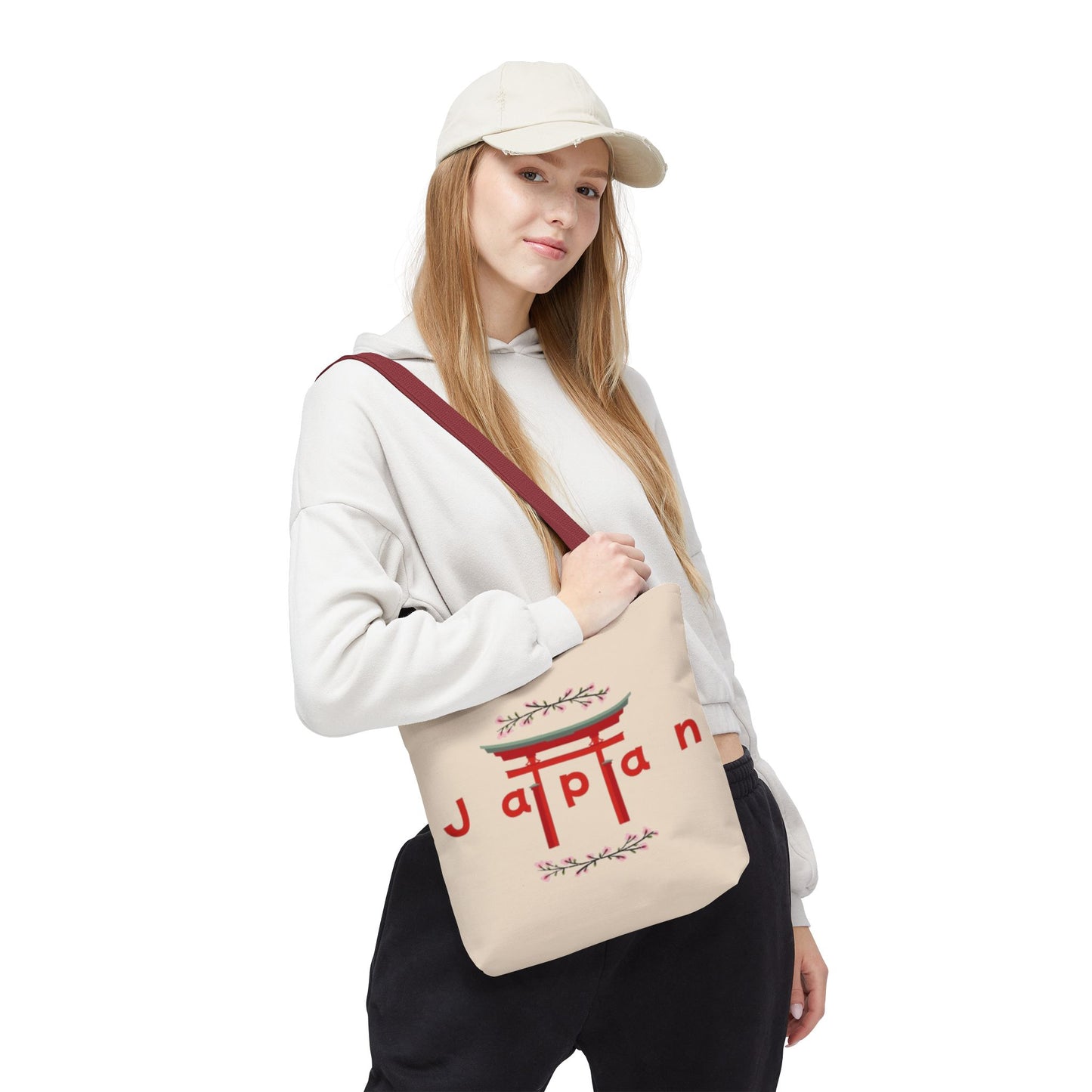 Japan-Inspired Tote Bag - Sand