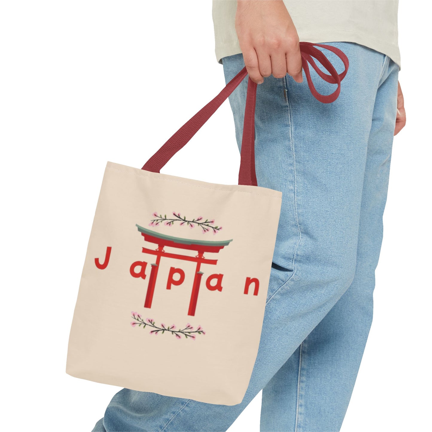Japan-Inspired Tote Bag - Sand