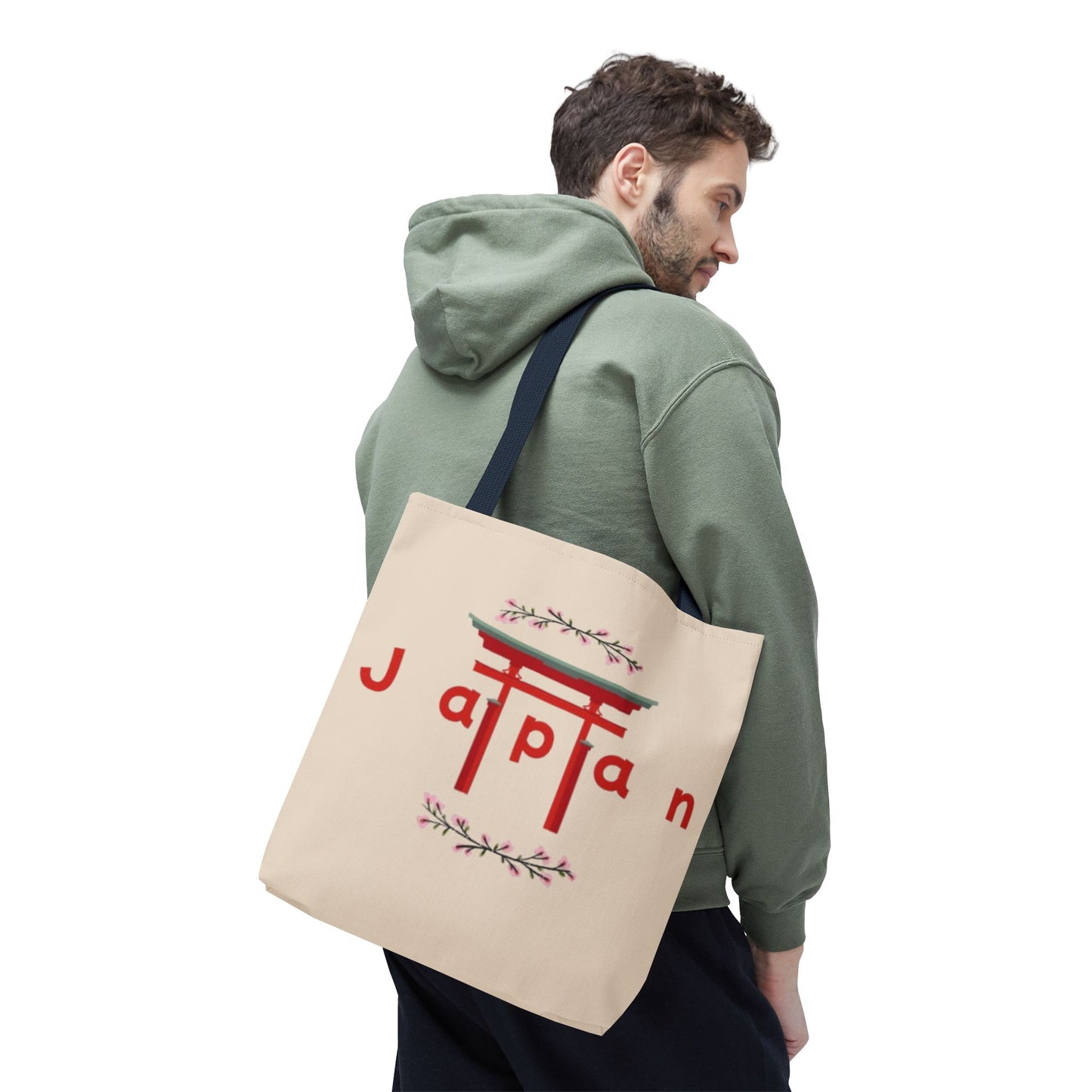 Japan-Inspired Tote Bag - Sand