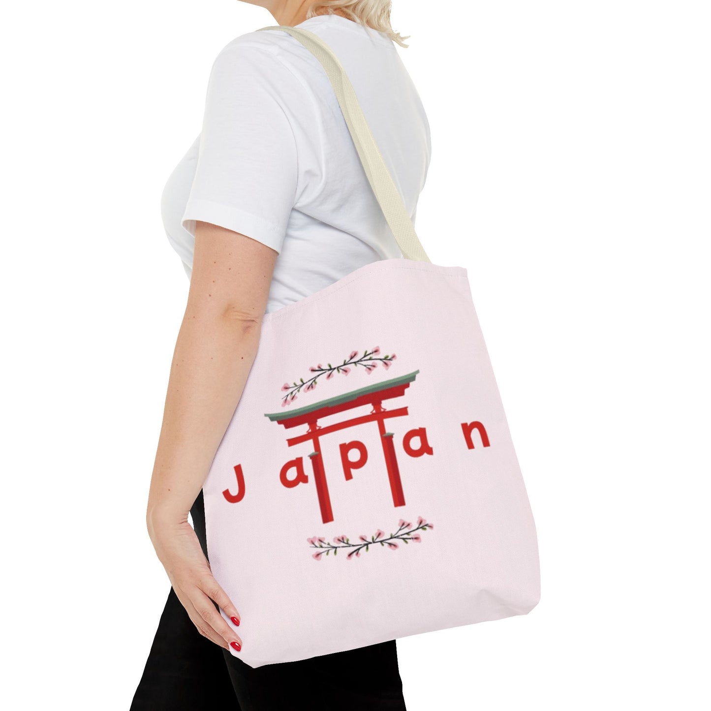 Japanese-Inspired Tote Bag - Sakura
