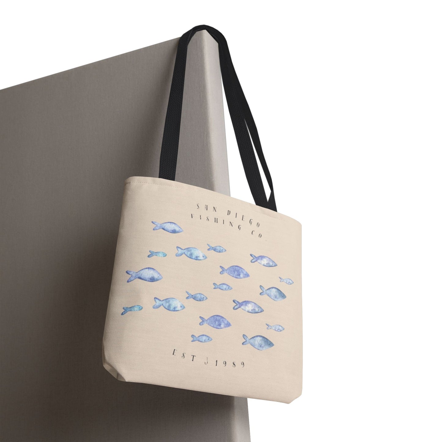 Serene Fish Design Tote Bag