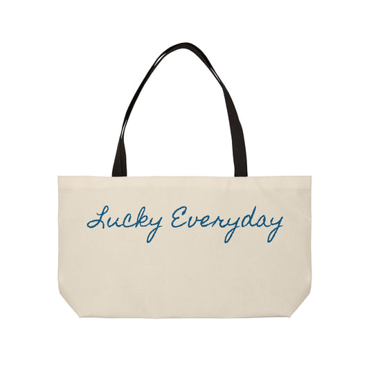 Lucky Everyday Weekender Tote Bag
