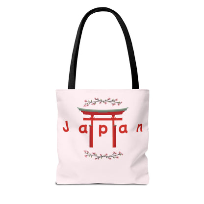 Japanese-Inspired Tote Bag - Sakura