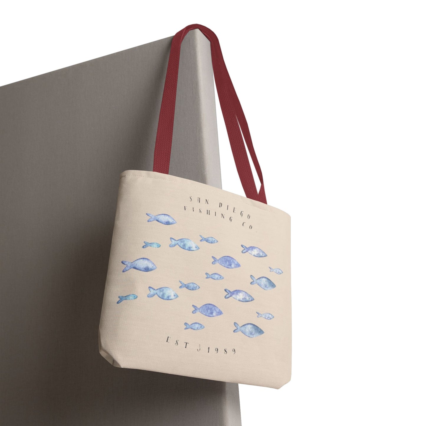 Serene Fish Design Tote Bag