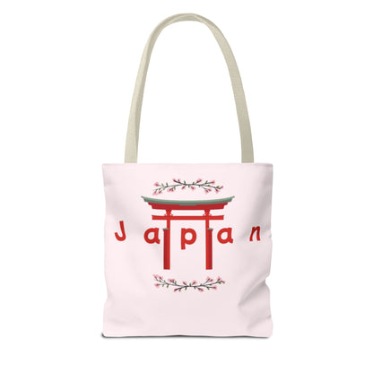 Japanese-Inspired Tote Bag - Sakura