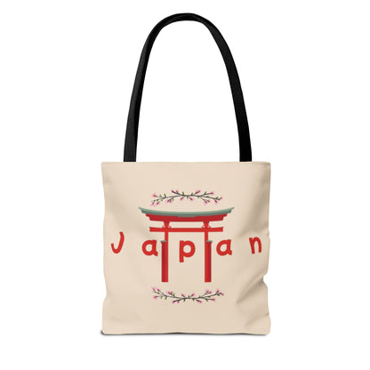 Japan-Inspired Tote Bag - Sand