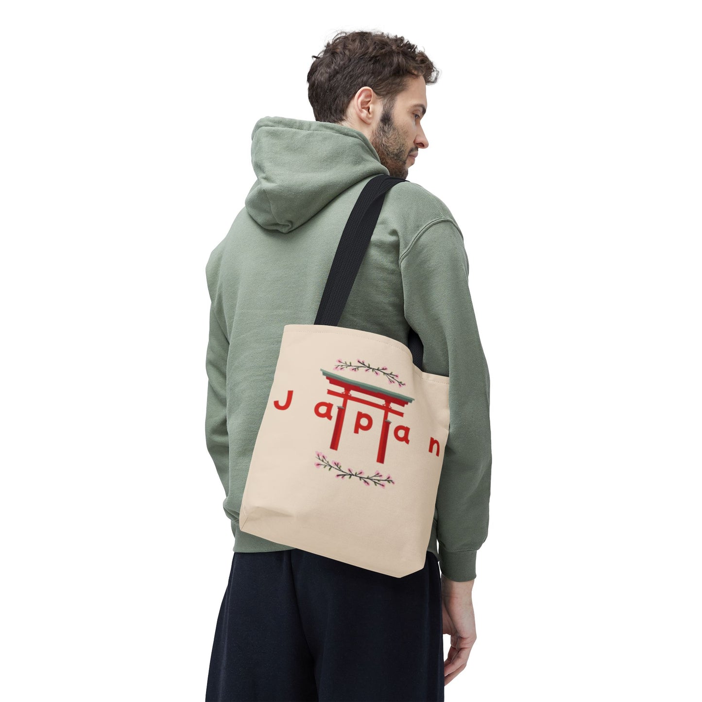 Japan-Inspired Tote Bag - Sand