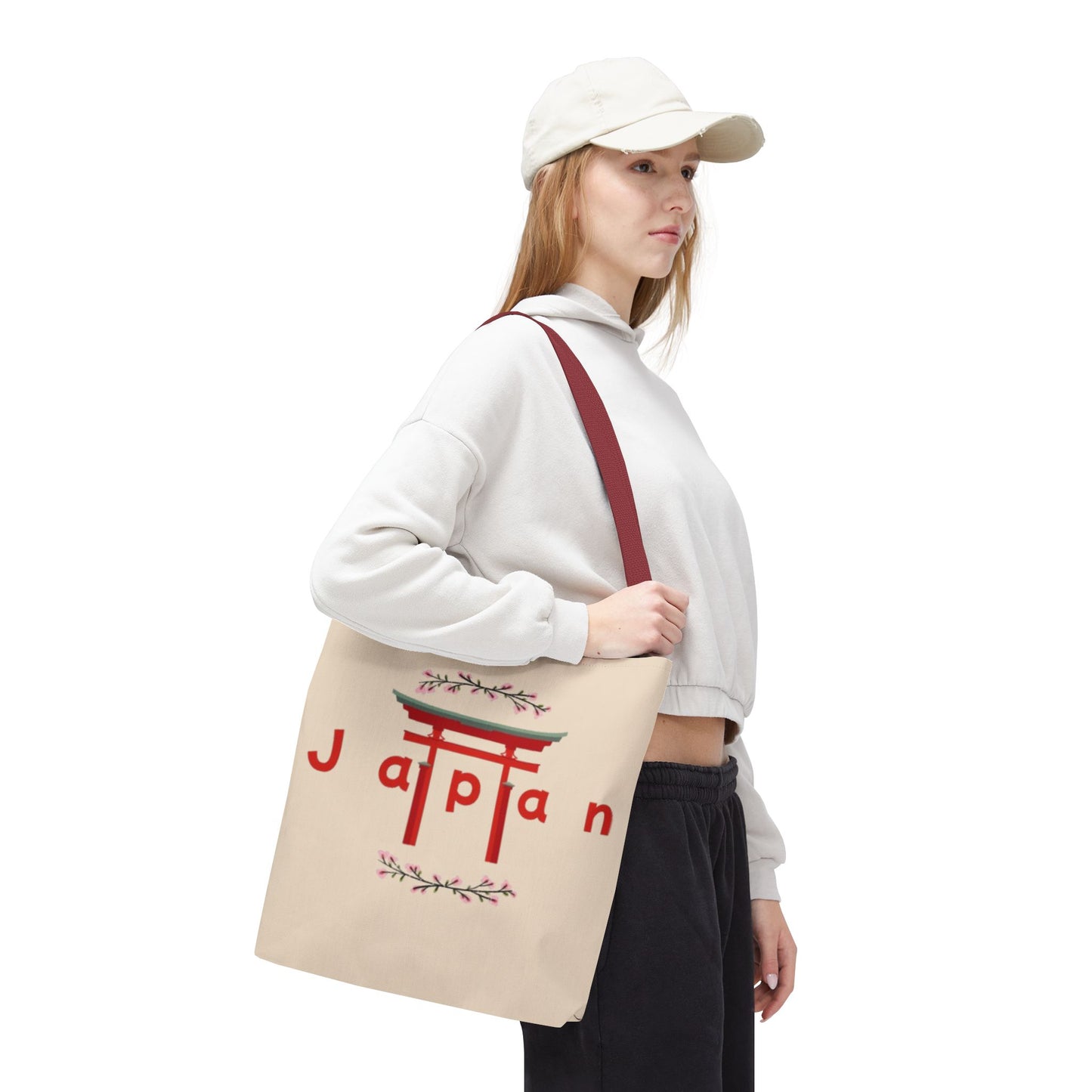 Japan-Inspired Tote Bag - Sand