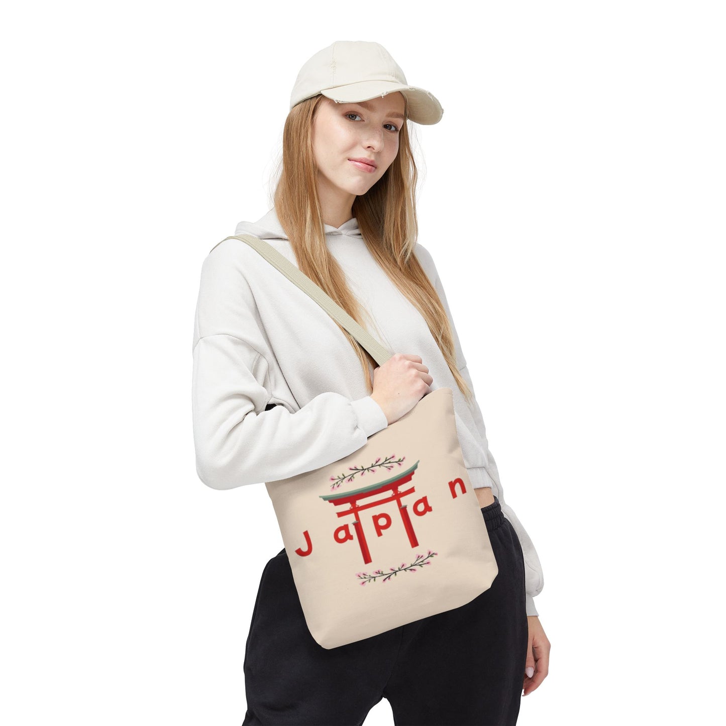 Japan-Inspired Tote Bag - Sand