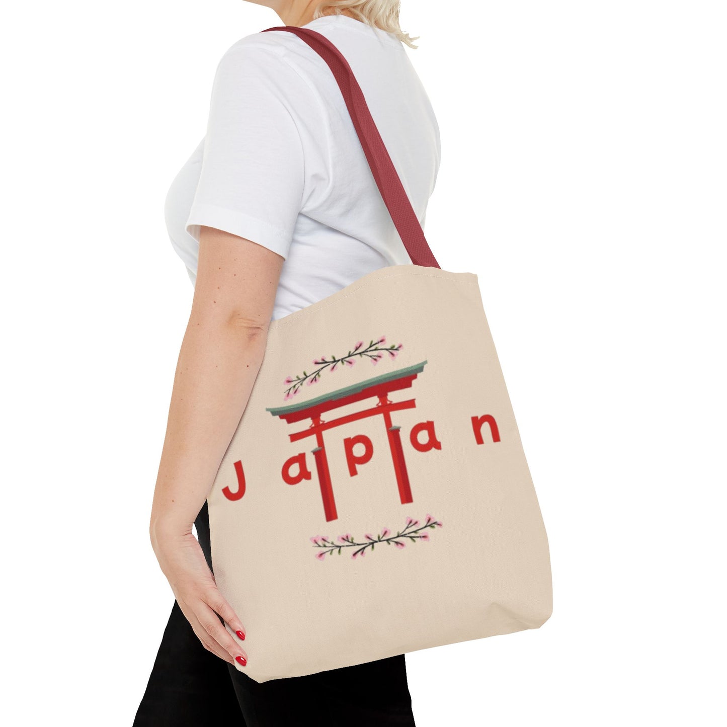 Japan-Inspired Tote Bag - Sand