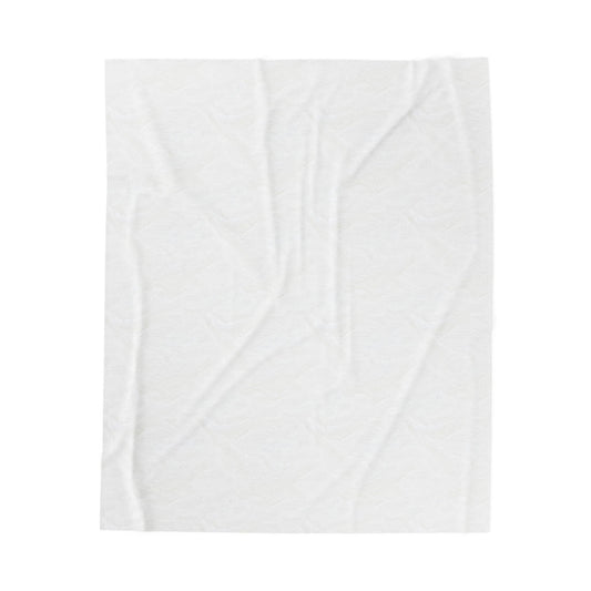 Adorable Bunny Velveteen Plush Blanket