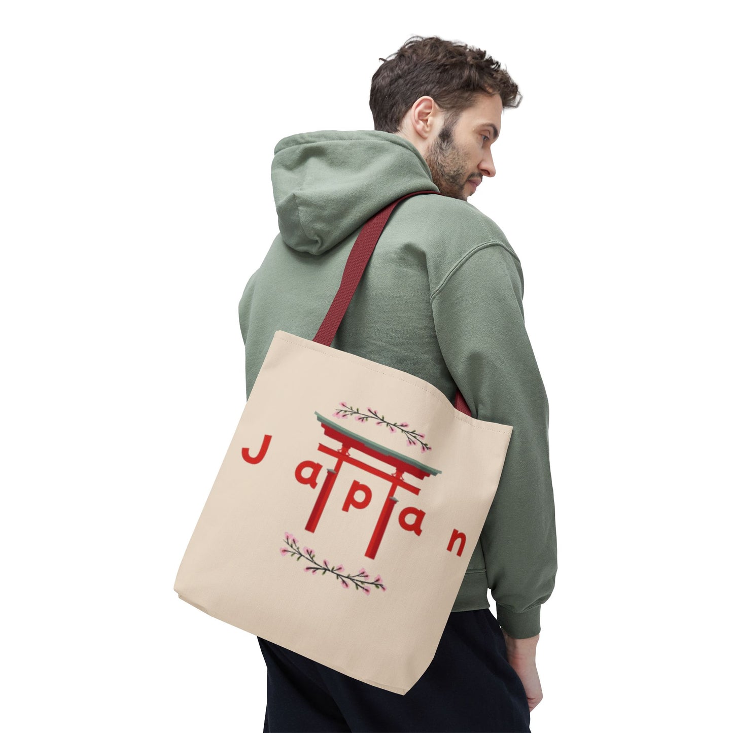 Japan-Inspired Tote Bag - Sand