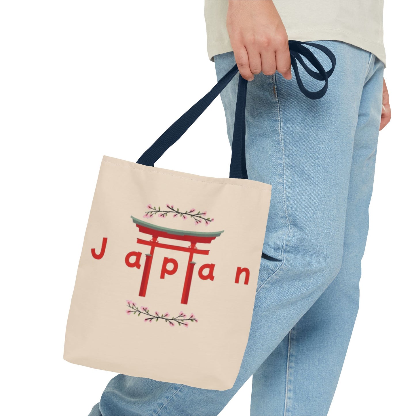 Japan-Inspired Tote Bag - Sand