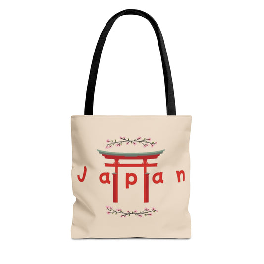 Japan-Inspired Tote Bag - Sand