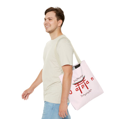 Japanese-Inspired Tote Bag - Sakura