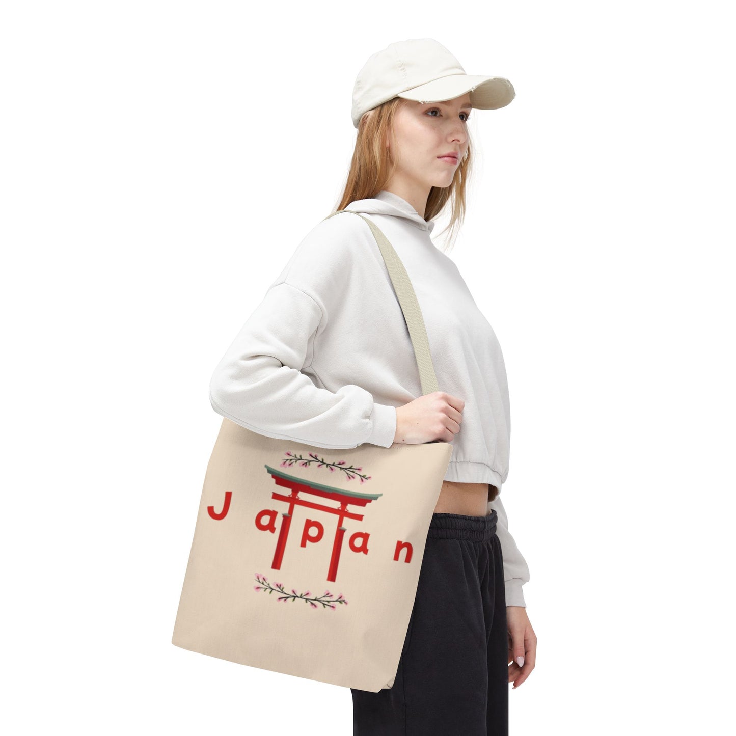 Japan-Inspired Tote Bag - Sand