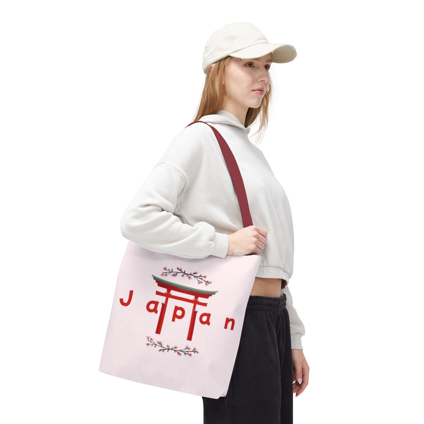 Japanese-Inspired Tote Bag - Sakura