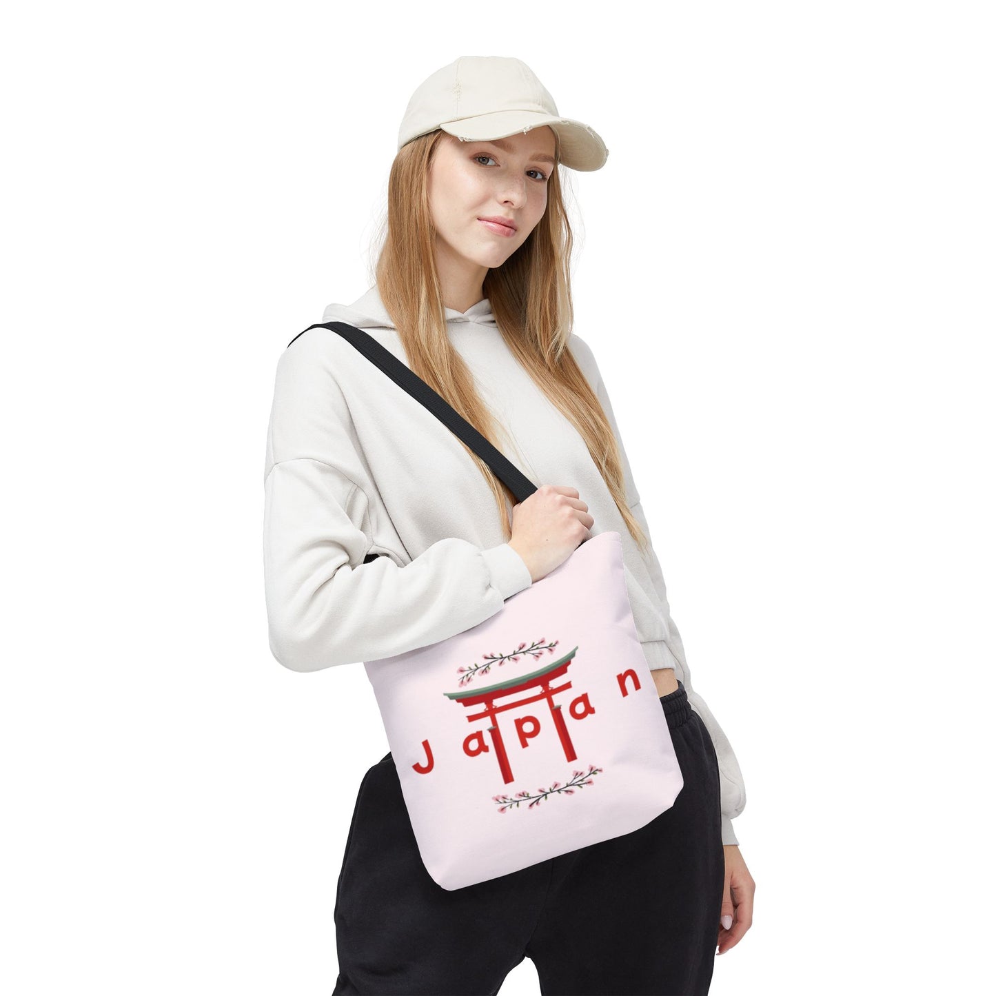Japanese-Inspired Tote Bag - Sakura