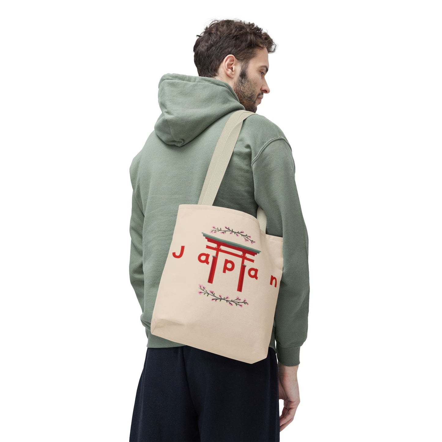 Japan-Inspired Tote Bag - Sand
